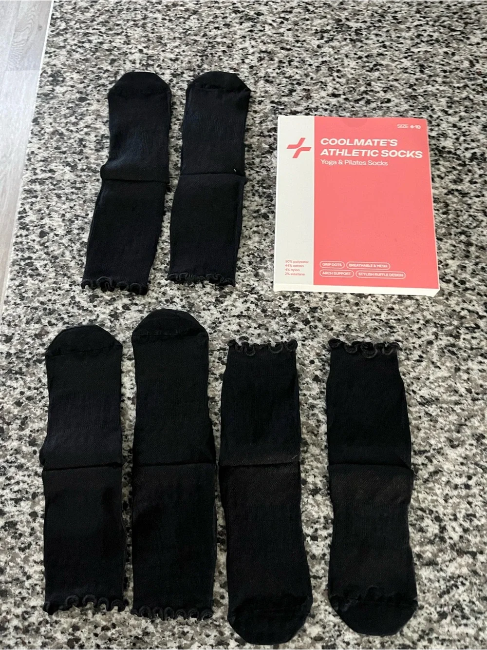 Pilates and Yoga Non-Slip Socks